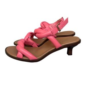 Vionic Pink Angelica Kitten Heel Sandal Women’s Size 8